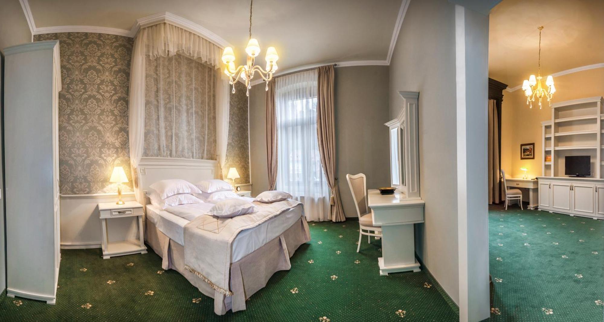 Präsidentensuite mit Blick auf die Zitadelle