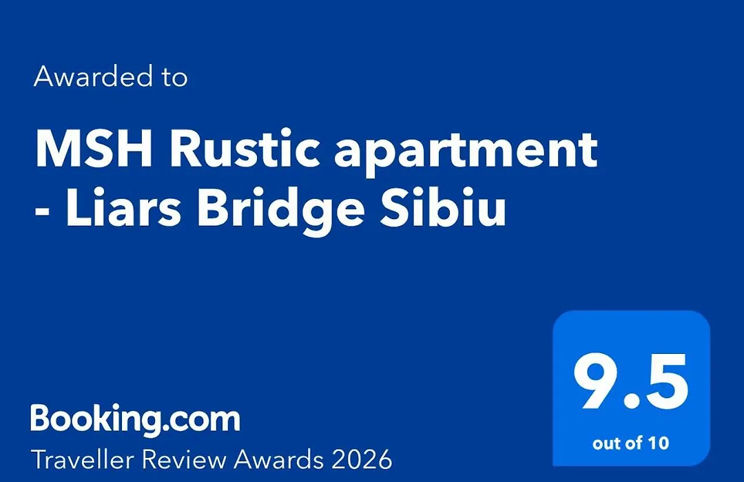Msh Rustic Apartment - Liars Bridge Sibiu-1