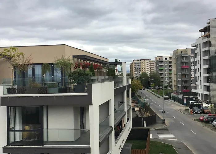 Fantastic Sunset Penthouse Apartment Brasov