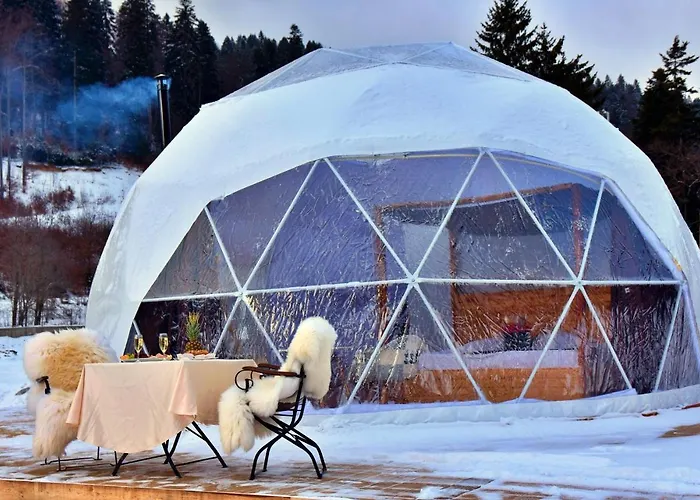 Acampamentos em Carpathians - Romania