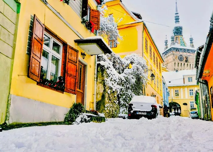 Haustierfreundliches Casa Hermann Sighişoara