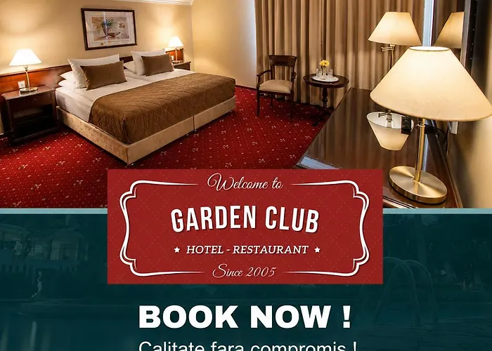 Garden Club - Hotel & Restaurant - Free Outdoor Pool & Parking Braşov
